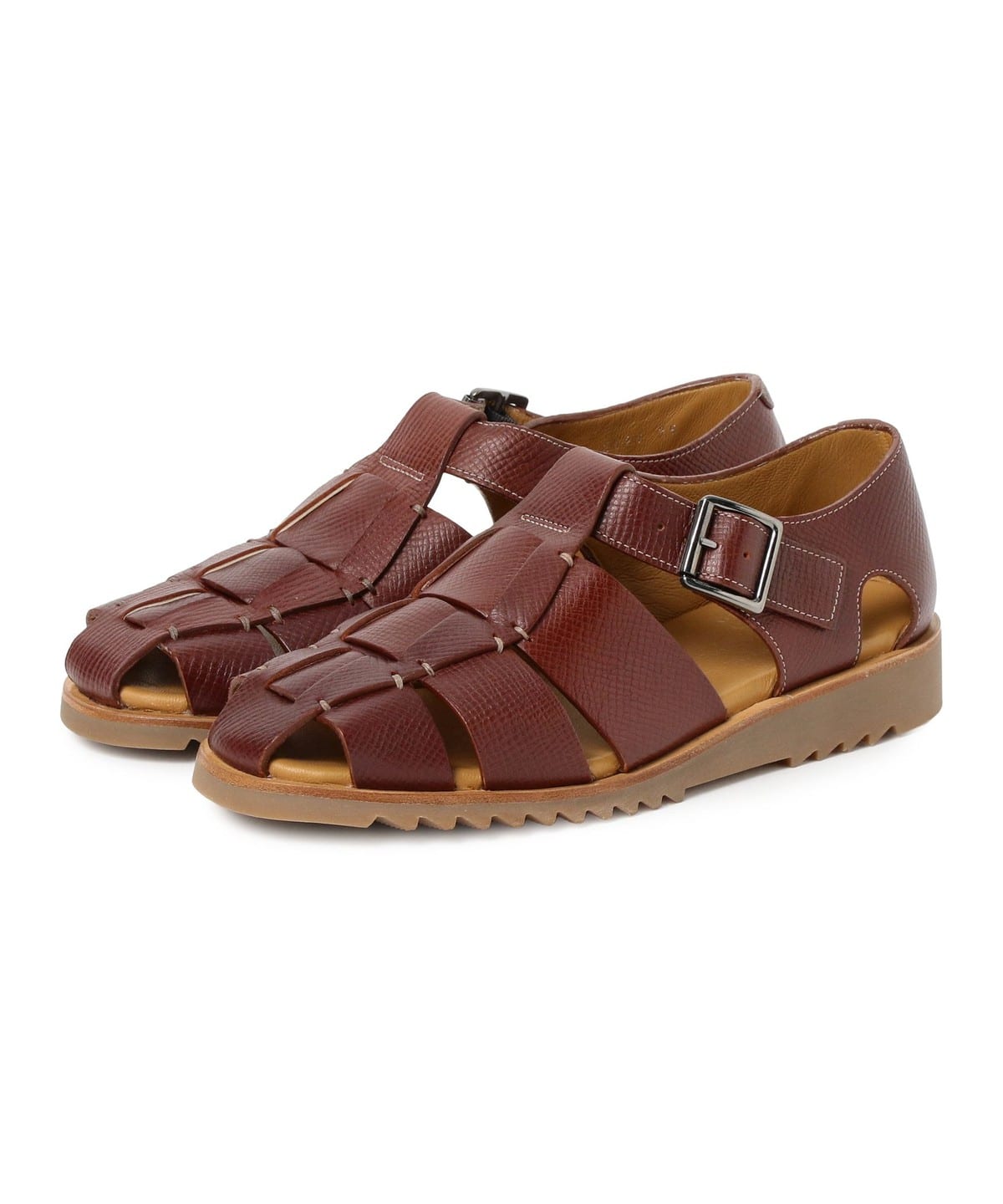 新品Paraboot Pacific ビームスF別注 サイズ40 グルカサンダル BEAMS F（ビームスF）【別注】Paraboot / PACIFIC グレインレザー