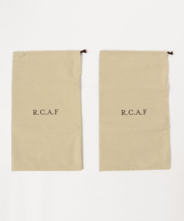 R.C.A.F / 型押しカーフ ショートサイドゴア ブーツ