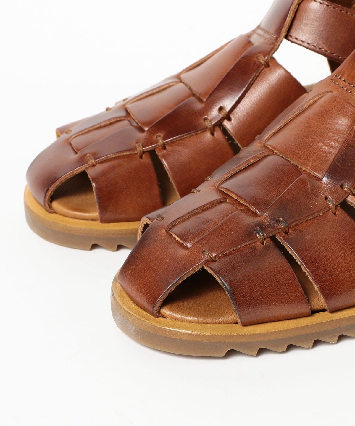 BEAMS F（ビームスF）Paraboot / PACIFIC レザー グルカサンダル