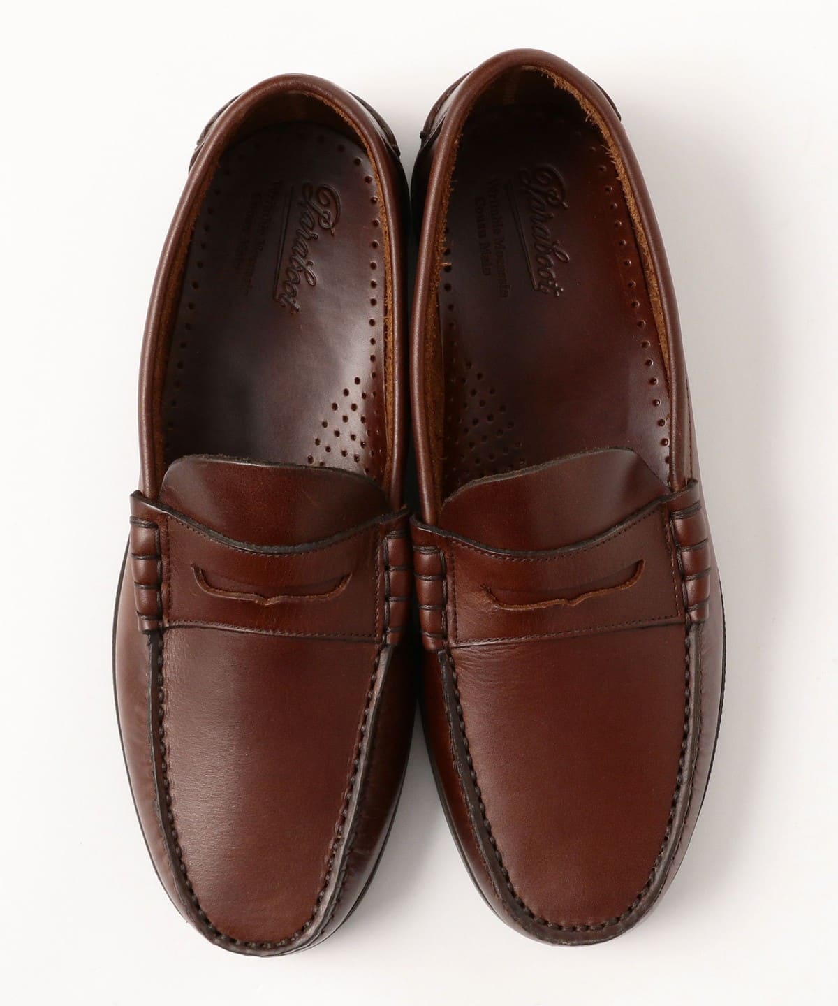 BEAMS F（ビームスF）Paraboot / CORAUX ビーフロール ローファー