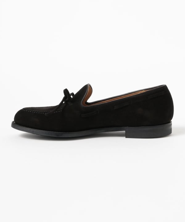 CROCKETT&JONES / WENDOVER 3 スエード リボンローファー