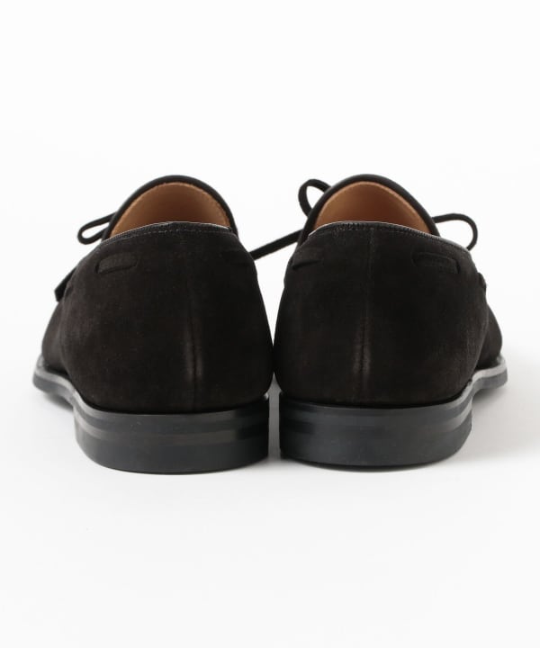 CROCKETT&JONES / WENDOVER 3 スエード リボンローファー
