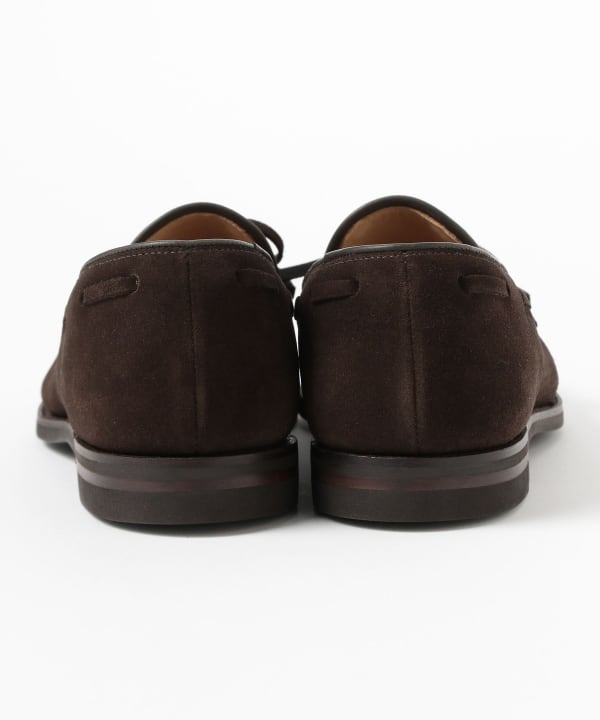 CROCKETT&JONES / WENDOVER 3 スエード リボンローファー