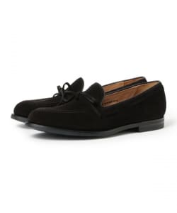 CROCKETT&JONES / WENDOVER 3 スエード リボンローファー