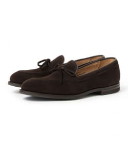 CROCKETT&JONES / WENDOVER 3 スエード リボンローファー