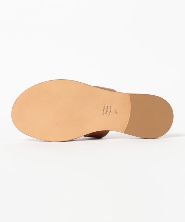 BEAMS F(ビームスF)【別注】L/UCCA / レザーサンダル BEAMS F(ビームスF)【別注】L/UCCA / レザーサンダル