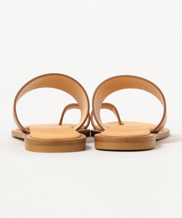 美品　L/UCCA ルッカ　lucca ブラウン　サンダル　beamsF BEAMS F サンダル L/UCCA / 別注 レザーサンダル メンズ