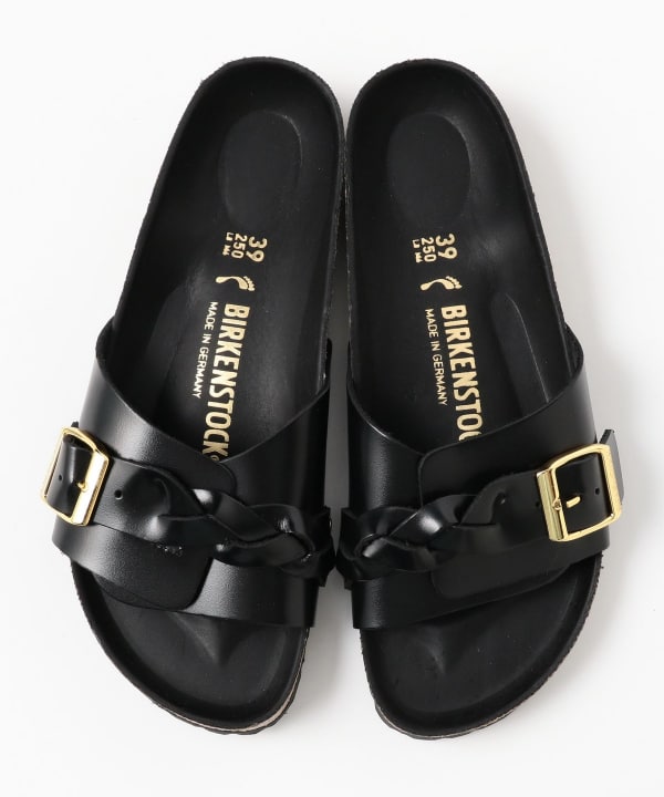 BEAMS F（ビームスF）BIRKENSTOCK / OITA BRAIDED レザーサンダル