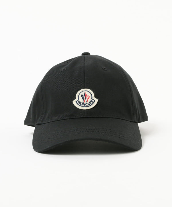 BEAMS F（ビームスF）MONCLER / ロゴ ベースボール キャップ（帽子 ...
