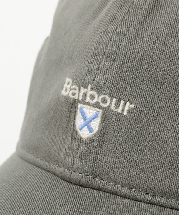 BEAMS F（ビームスF）Barbour / ロゴ ベースボールキャップ