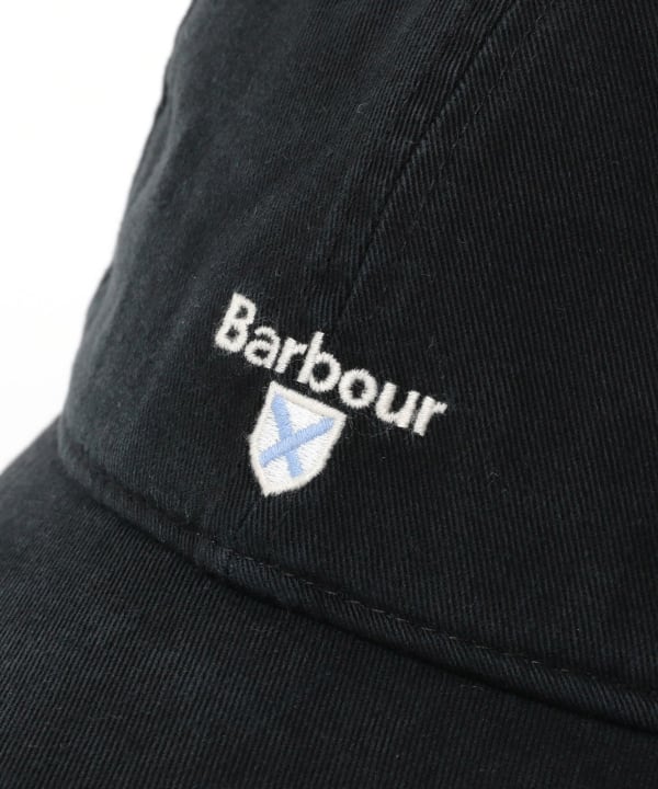 BEAMS F（ビームスF）Barbour / ロゴ ベースボールキャップ