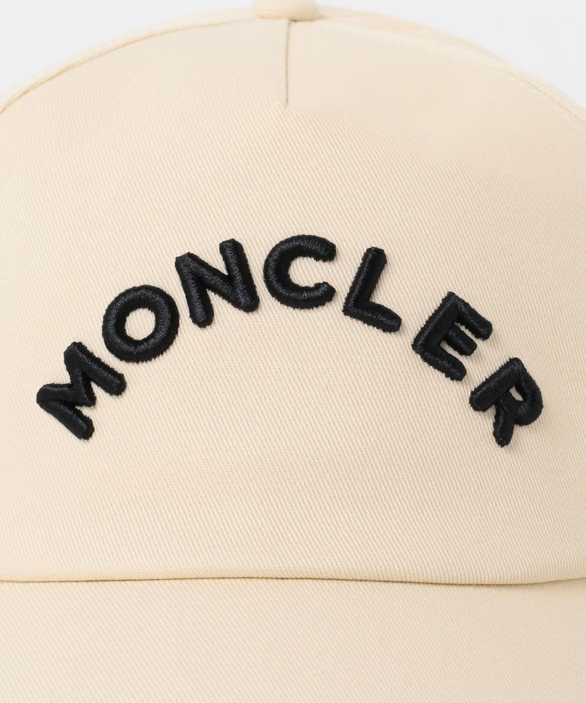 BEAMS F（ビームスF）MONCLER / ロゴ ベースボール キャップ（帽子 ...