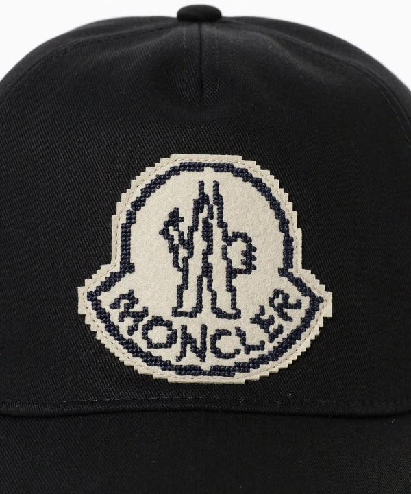 BEAMS F（ビームスF）MONCLER / フロント ロゴ ベースボール