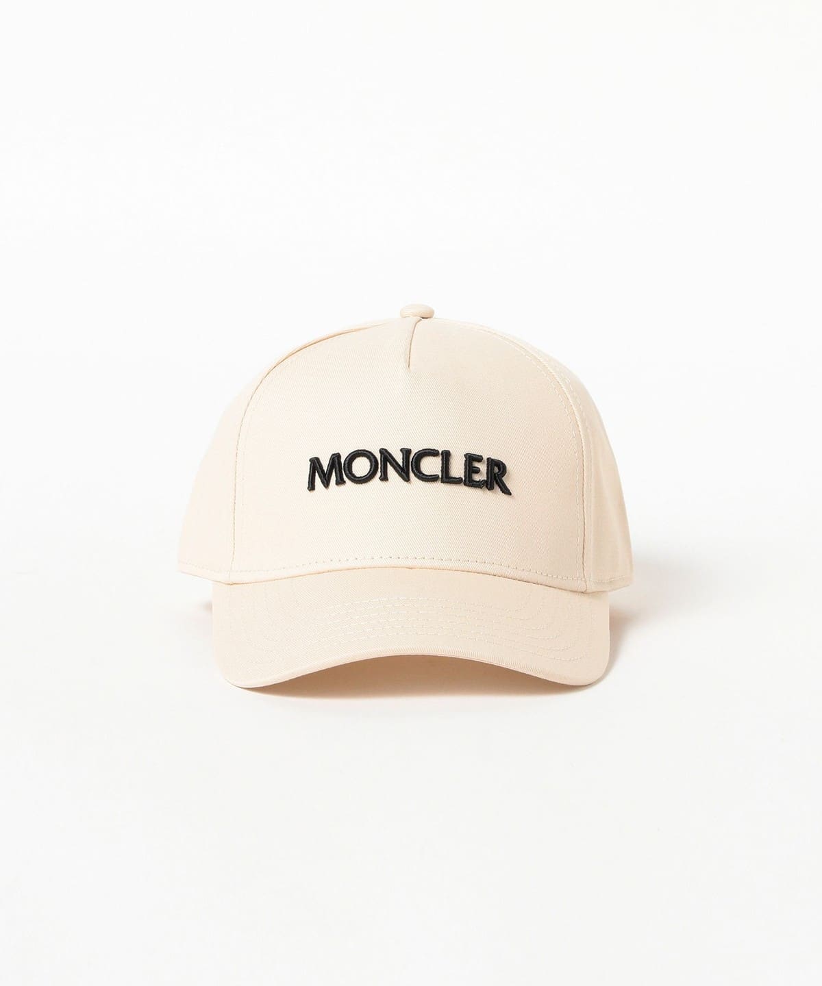 BEAMS F（ビームスF）MONCLER / 刺繍ロゴ ベースボール キャップ（帽子