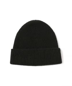 Johnstons of Elgin / カシミヤ リブ編み ビーニー