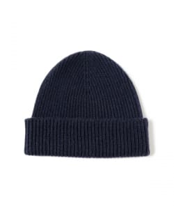 Johnstons of Elgin / カシミヤ リブ編み ビーニー