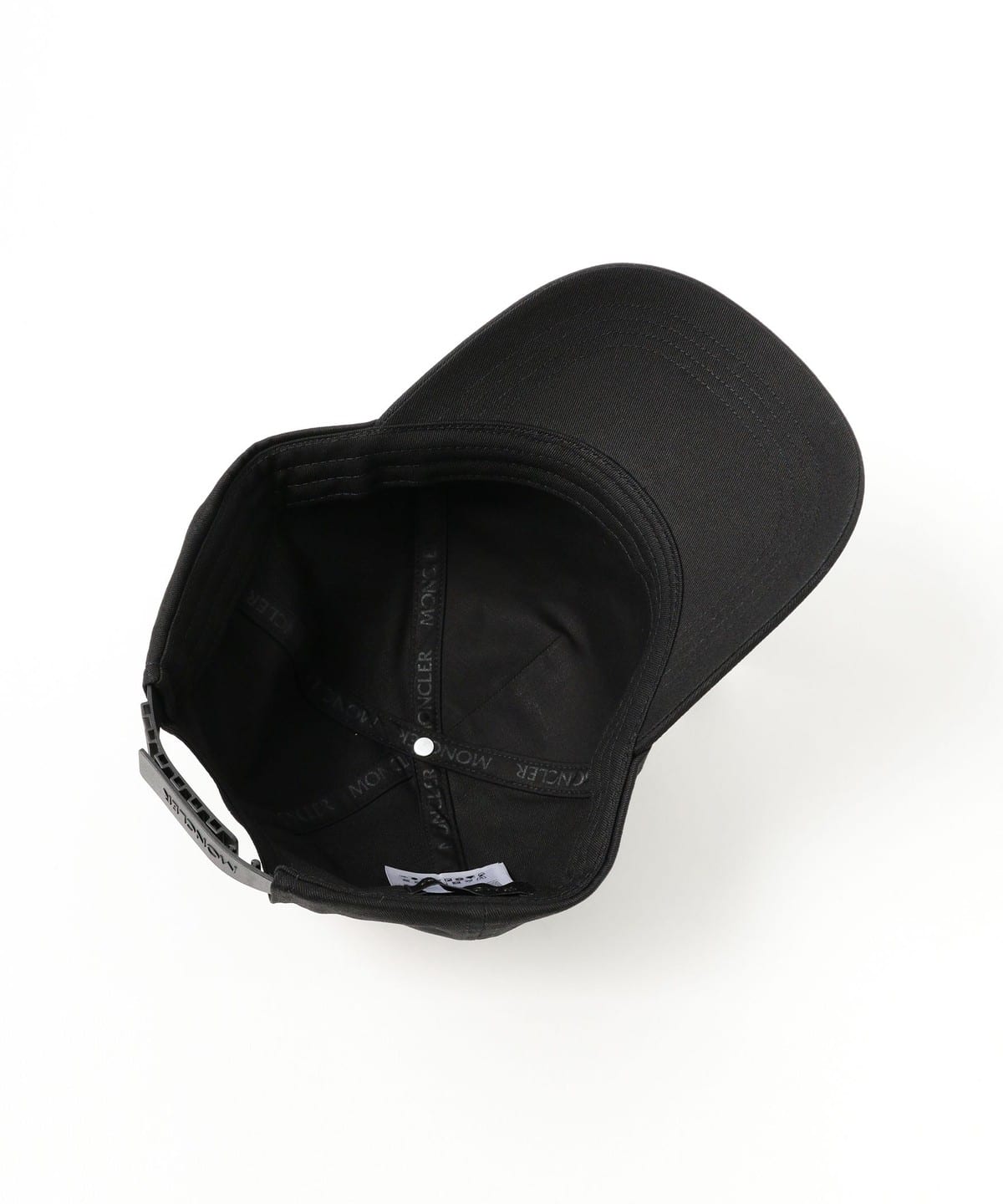 BEAMS F（ビームスF）MONCLER / ロゴ ベースボール キャップ（帽子