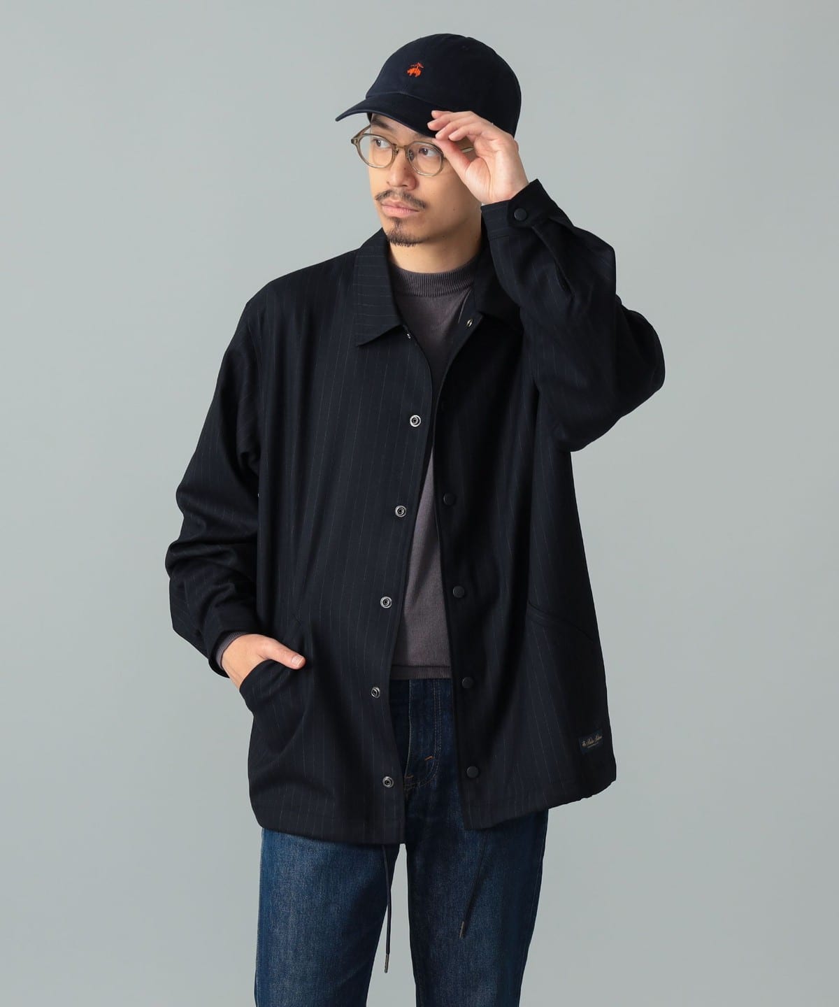 BEAMS F（ビームスF）【別注】Brooks Brothers / ロゴ ベースボール