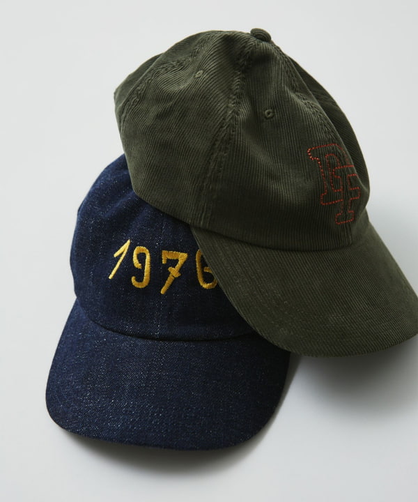 【別注】Drake’s × BEAMS F / 1976 デニム ベースボールキャップ