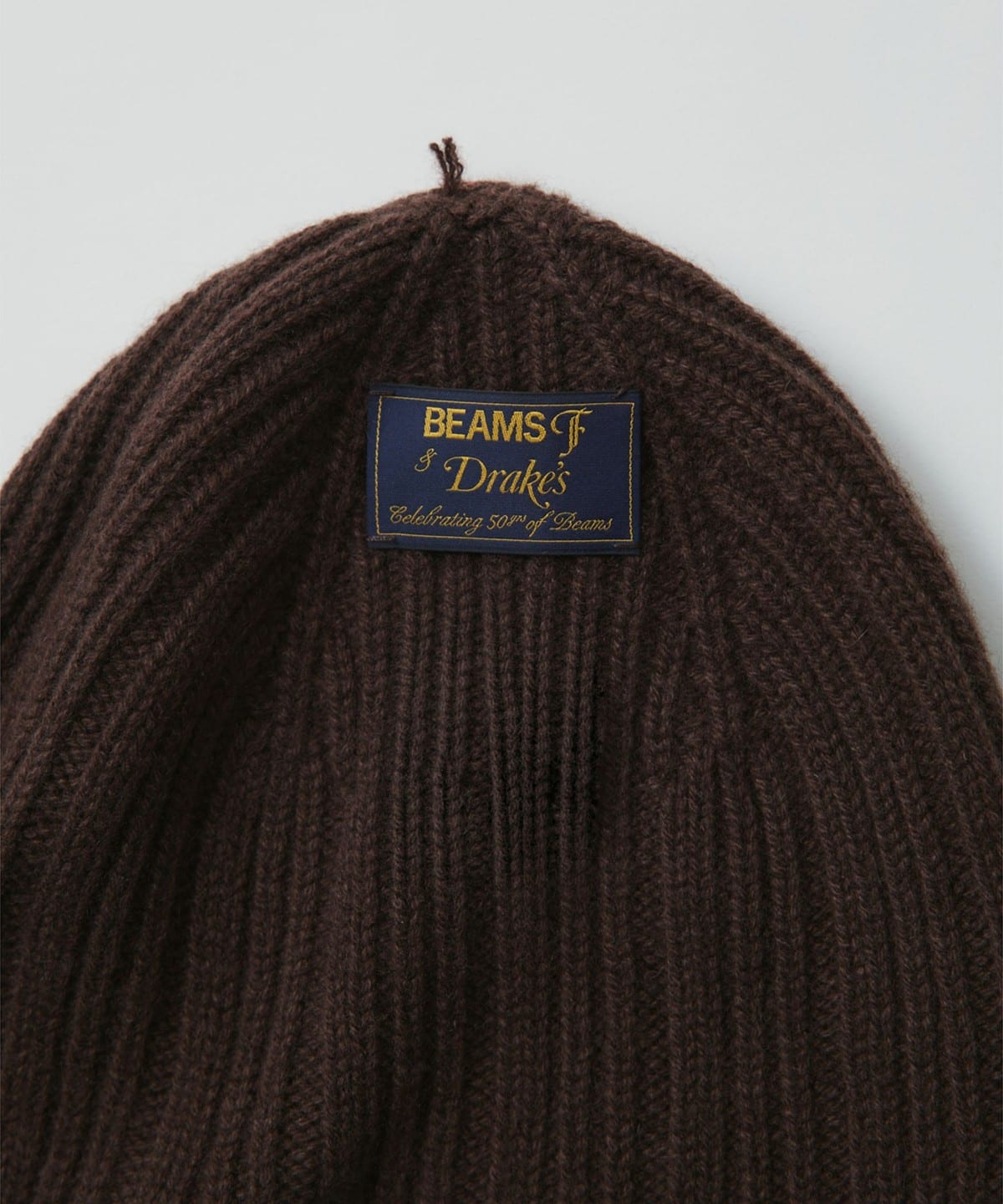 BEAMS F（ビームスF）【別注】Drake's × BEAMS F / カシミヤ ニット