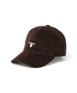 Barbour / コーデュロイ ロゴ ベースボールキャップ