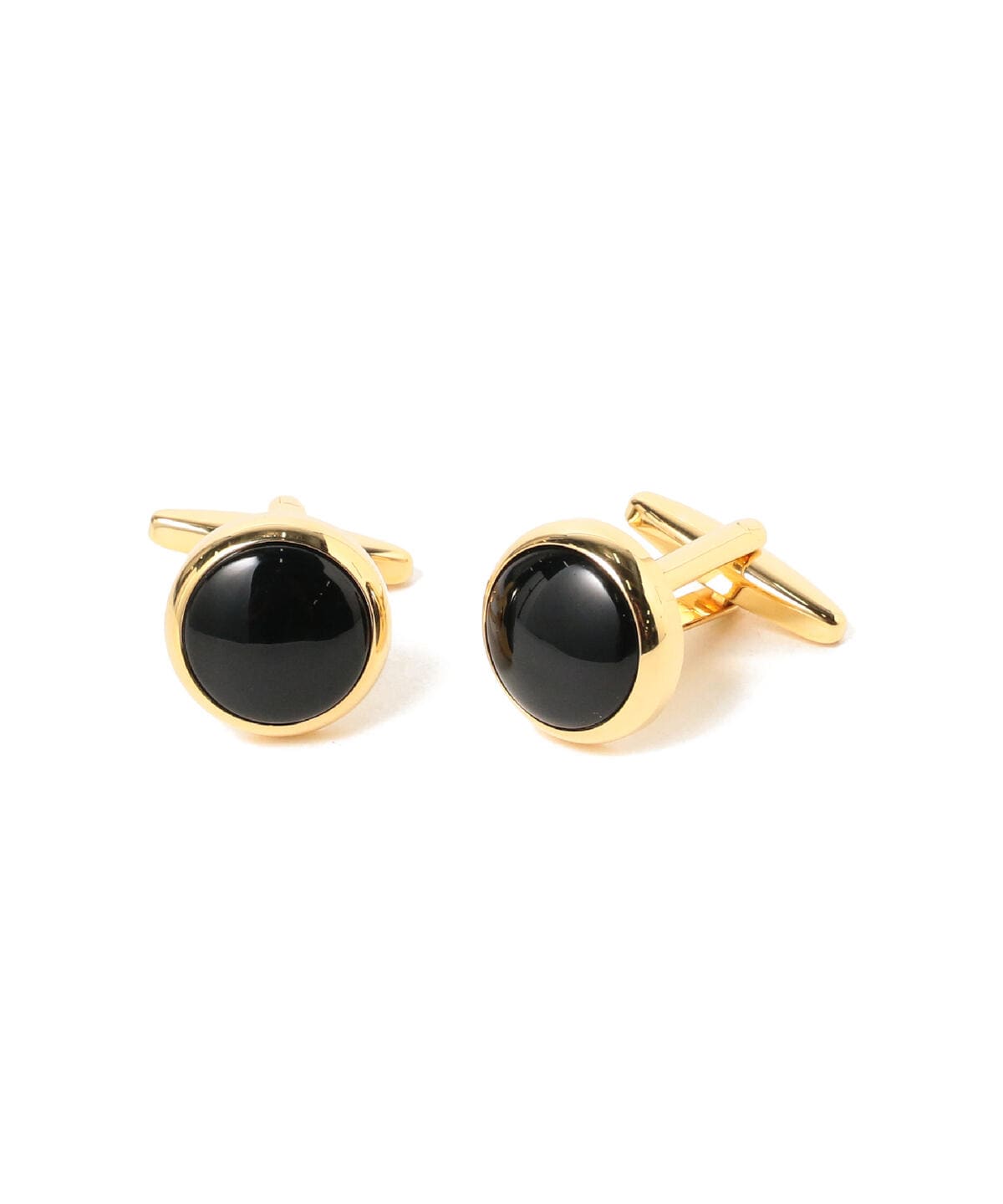 elizabeth parker エリザベス パーカー / ラウンド ストーン カフリンクス スーツ・ネクタイ MEN ONYX/2004 ONE SIZE elizabeth parker エリザベス パーカー / ラウンド ストーン カフリンクス スーツ・ネクタイ MEN ONYX/2004 ONE SIZE