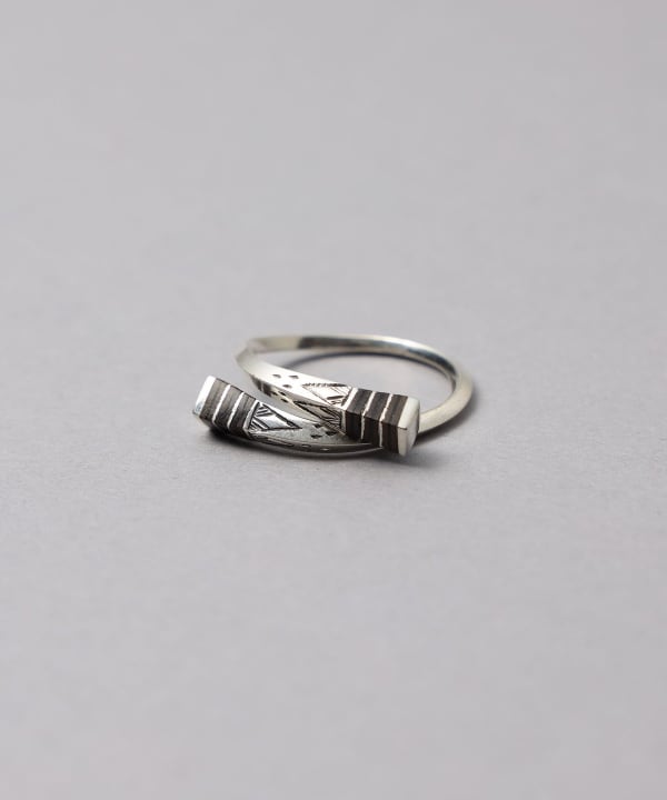 シンプルな銀の指輪 モロッコシルバー