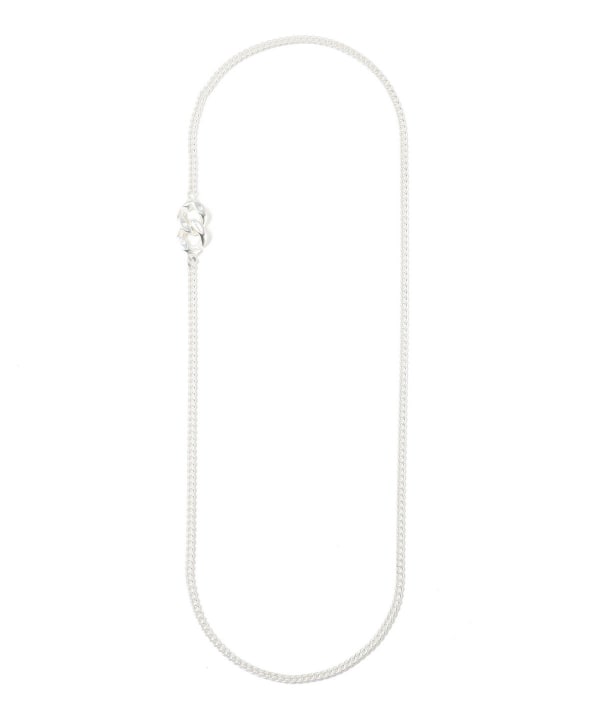 BUNNEY シルバー チェーンネックレス BEAMS F（ビームスF）BUNNEY / シルバー カーブクラスプXL チェーン
