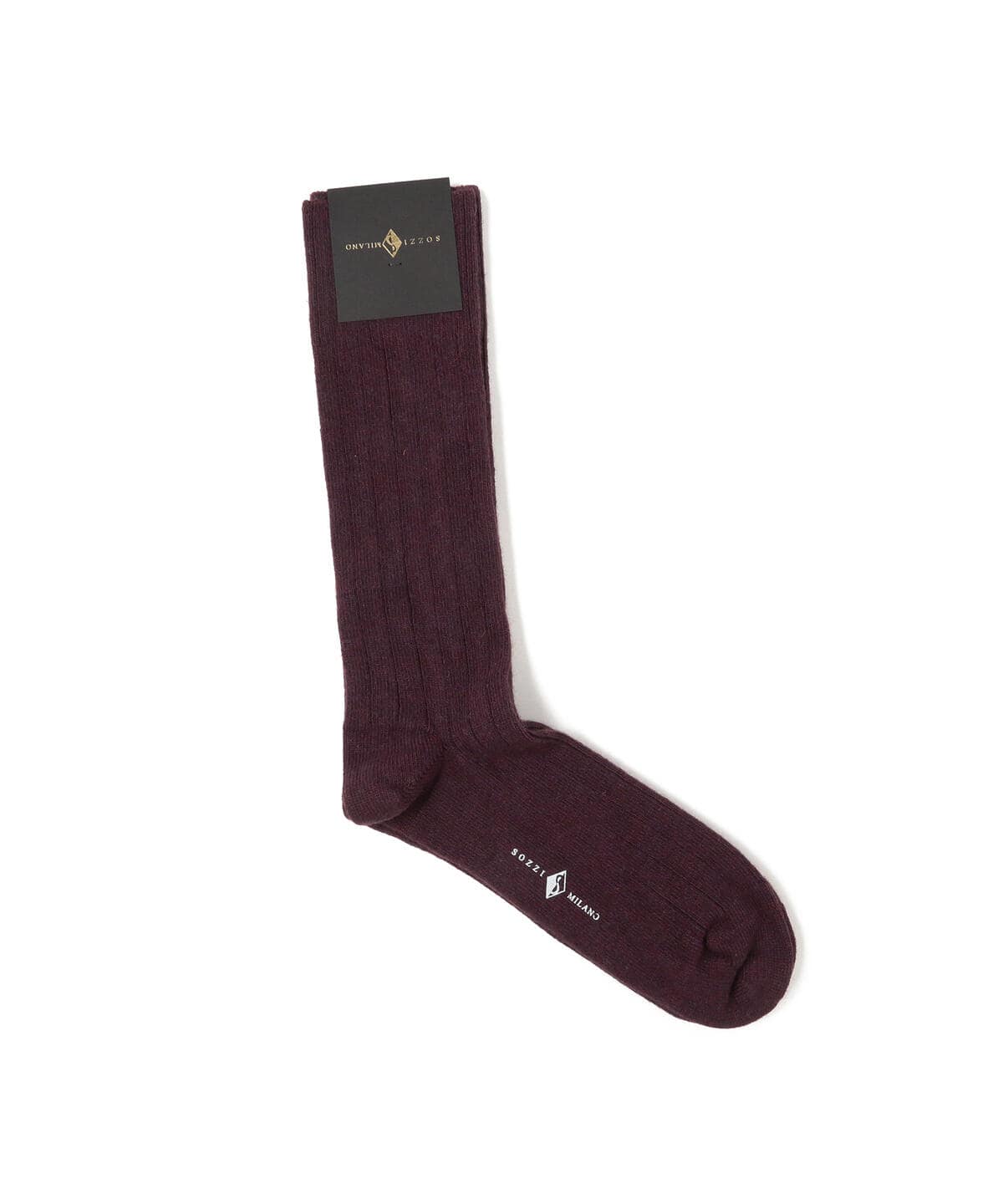 SOZZI / ウール リブソックス レッグウェア MEN PURPLE/110 ONE SIZE SOZZI / ウール リブソックス レッグウェア MEN PURPLE/110 ONE SIZE