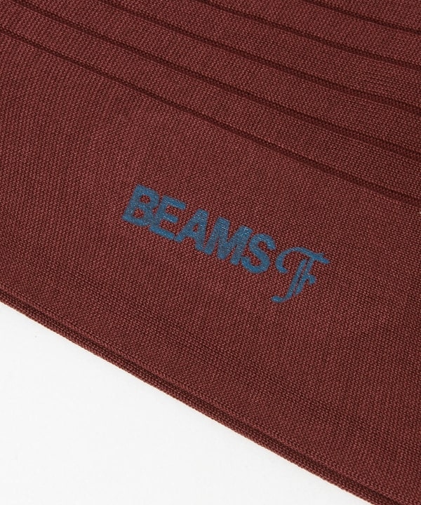 BEAMS F（ビームスF）BEAMS F / シルク リブソックス（レッグウェア ソックス・靴下）通販｜BEAMS