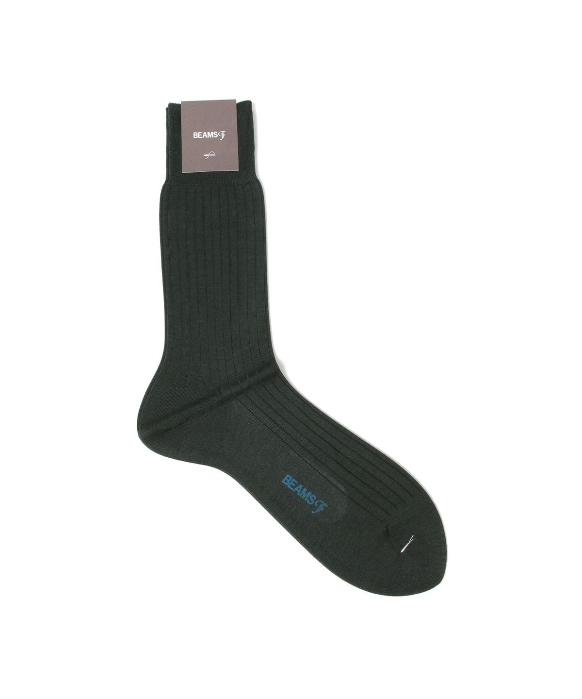 シルク リブソックス レッグウェア MEN D. GRN/M660 ONE SIZE シルク リブソックス レッグウェア MEN D. GRN/M660 ONE SIZE