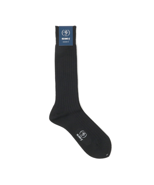 BEAMS F BEAMS F / wool ribbed socks (legwear socks/ BEAMS) mail order ...