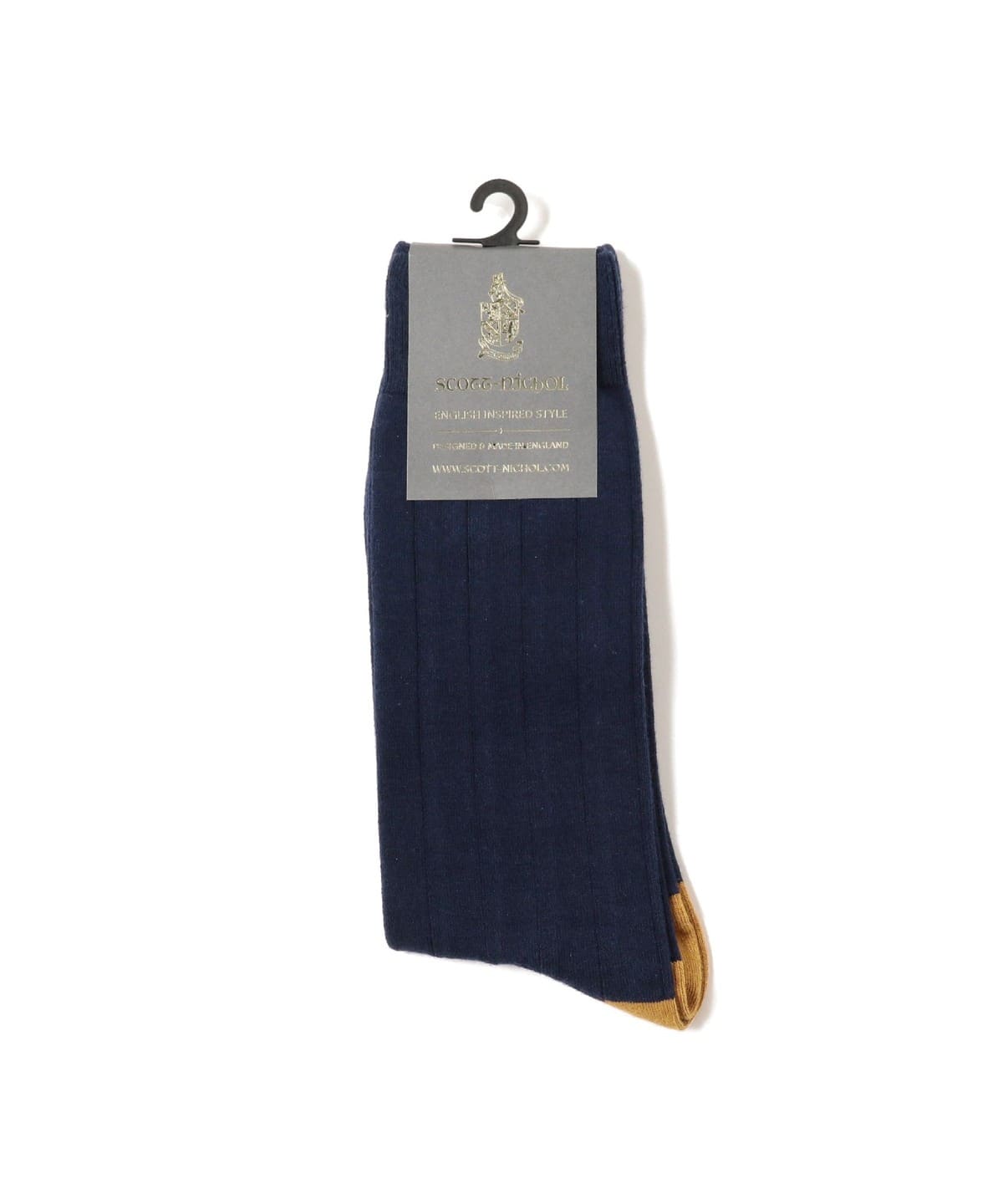 SCOTT NICHOL スコットニコル / ヒール&トゥ リブソックス レッグウェア MEN NAVY/02 ONE SIZE SCOTT NICHOL スコットニコル / ヒール&トゥ リブソックス レッグウェア MEN NAVY/02 ONE SIZE
