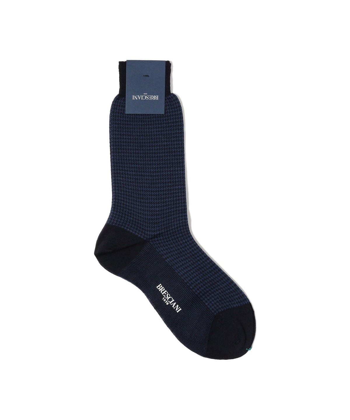 BRESCIANI ブレッシアーニ / ウールナイロン ハウンドトゥース柄 ソックス レッグウェア MEN NAVY/010 ONE SIZE BRESCIANI ブレッシアーニ / ウールナイロン ハウンドトゥース柄 ソックス レッグウェア MEN NAVY/010 ONE SIZE