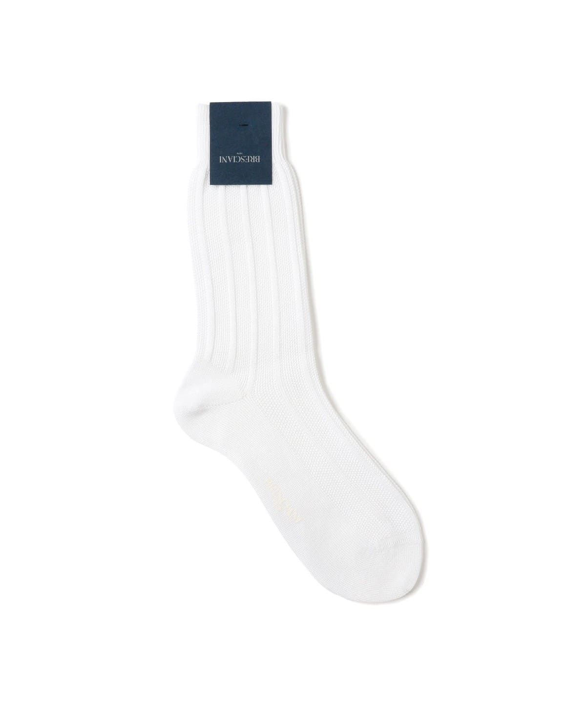 BRESCIANI ブレッシアーニ / コットン リブ ソックス レッグウェア MEN OFF WHT/007 ONE SIZE BRESCIANI ブレッシアーニ / コットン リブ ソックス レッグウェア MEN OFF WHT/007 ONE SIZE
