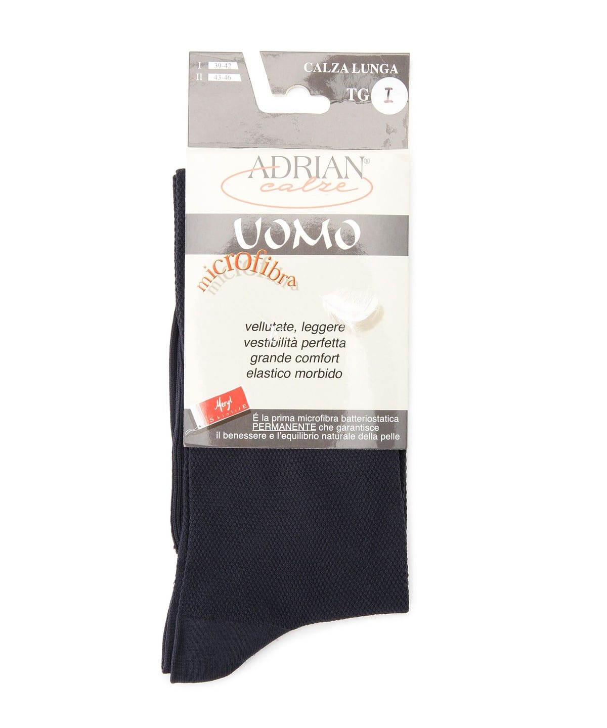 ADRIAN アドリアン / マイクロファイバー ピケ織りホーズ レッグウェア MEN NAVY ONE SIZE ADRIAN アドリアン / マイクロファイバー ピケ織りホーズ レッグウェア MEN NAVY ONE SIZE