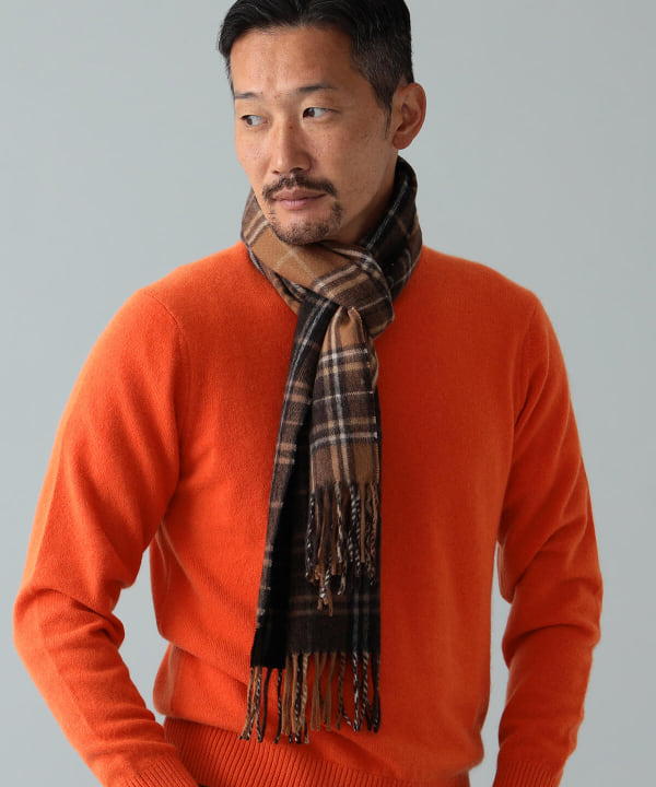 BEAMS Ｆ CASHMERE マフラー-