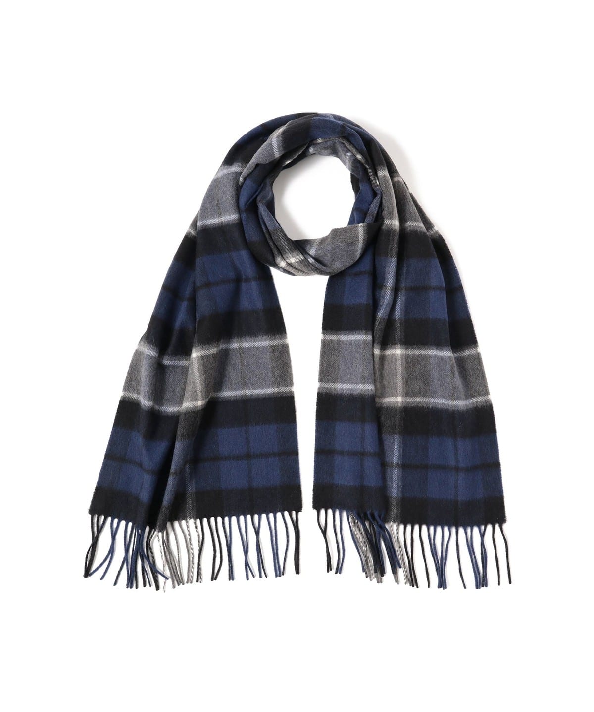 Johnstons of Elgin / カシミヤ タータンチェック マフラー ファッション雑貨 MEN MENTEITH ONE SIZE Johnstons of Elgin / カシミヤ タータンチェック マフラー ファッション雑貨 MEN MENTEITH ONE SIZE
