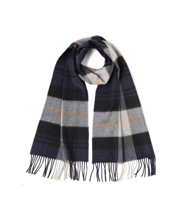 BEAMS F BEAMS / Cashmere tartan check muffler (fashion