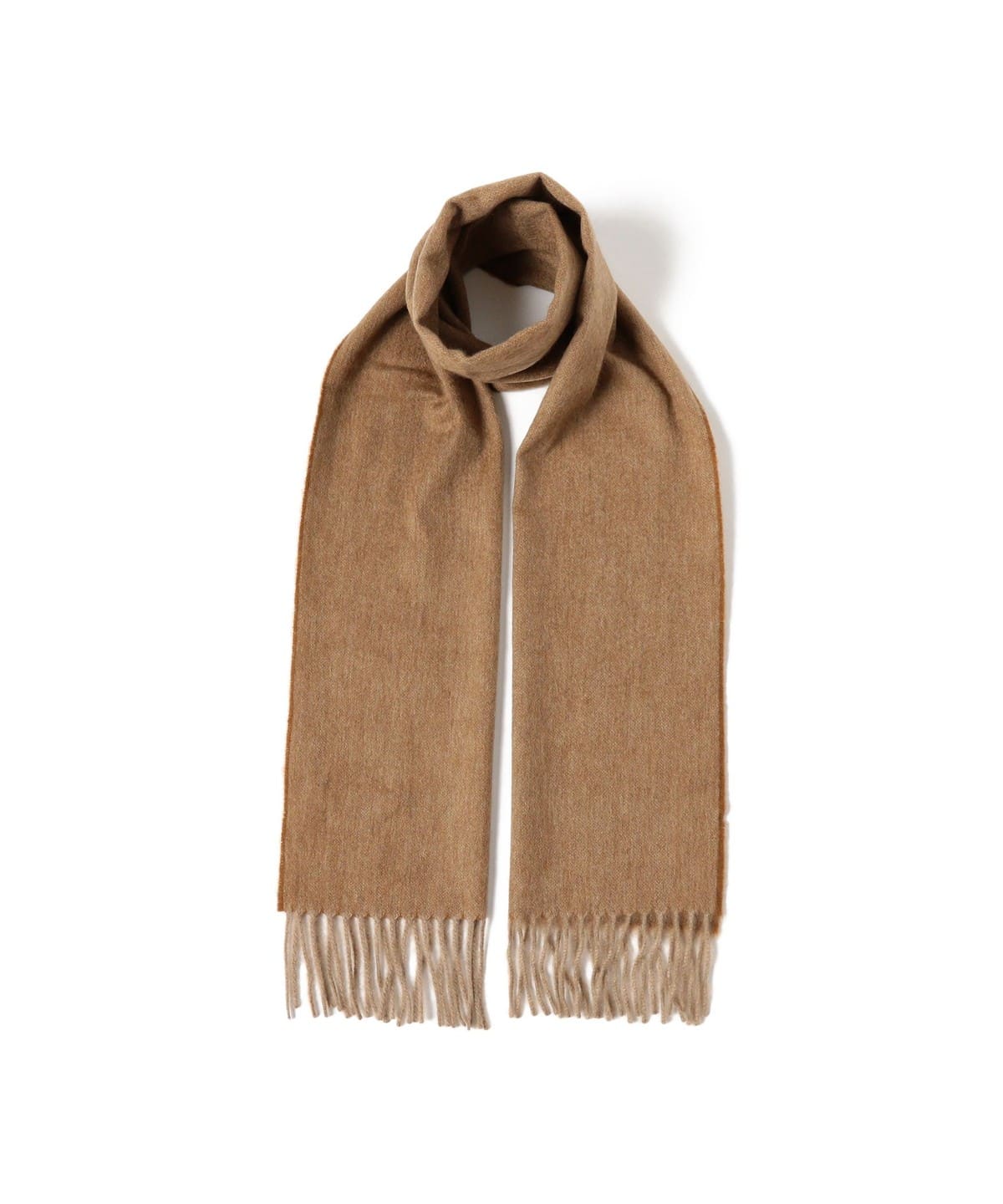 Begg x Co ベグ アンド コー / ARRAN カシミヤ ソリッド リバーシブル マフラー ファッション雑貨 MEN STONE*VICUNA ONE SIZE Begg x Co ベグ アンド コー / ARRAN カシミヤ ソリッド リバーシブル マフラー ファッション雑貨 MEN STONE*VICUNA ONE SIZE