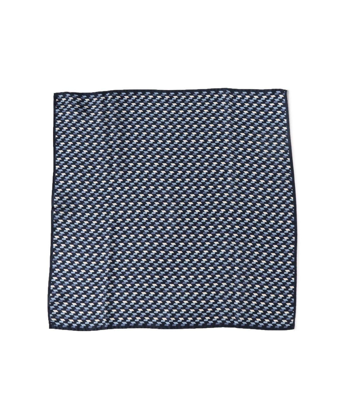 【別注】REGAGLIA レガリア / シルク ジオメトリック柄 ネッカチーフ ファッション雑貨 MEN NAVY/1 ONE SIZE 【別注】REGAGLIA レガリア / シルク ジオメトリック柄 ネッカチーフ ファッション雑貨 MEN NAVY/1 ONE SIZE