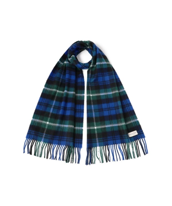 BEAMS F（ビームスF）Johnstons of Elgin / カシミヤ チェック