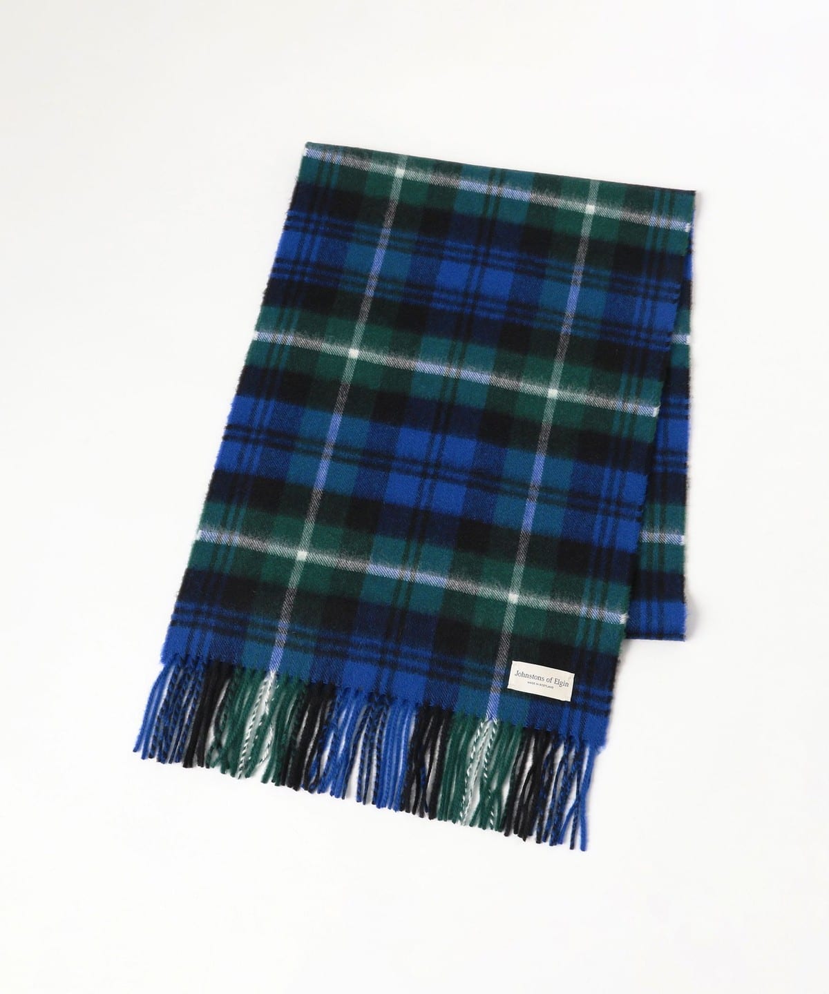 BEAMS F（ビームスF）Johnstons of Elgin / カシミヤ チェック