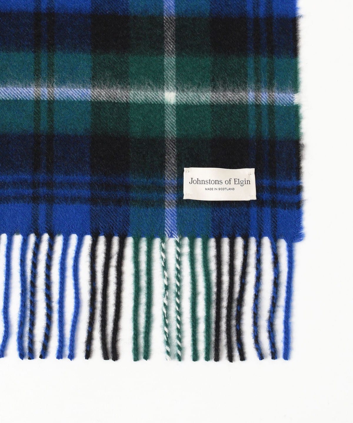 BEAMS F（ビームスF）Johnstons of Elgin / カシミヤ チェック