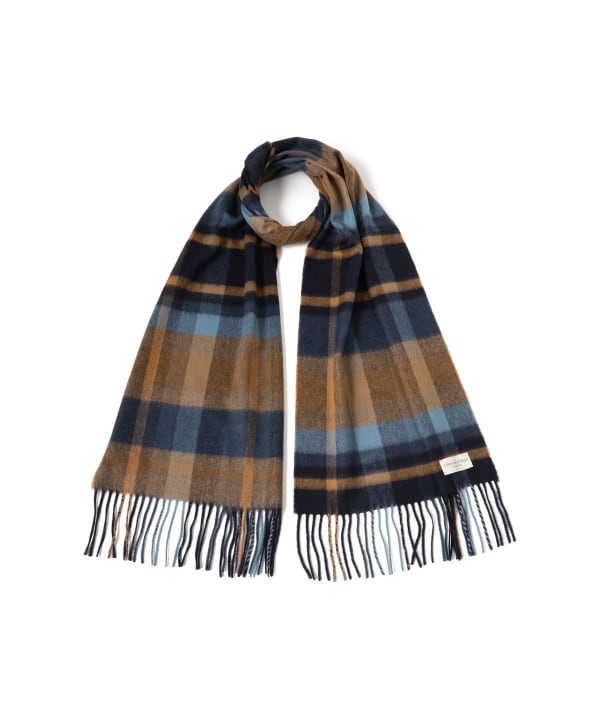 BEAMS F（ビームスF）Johnstons of Elgin / カシミヤ ブロックチェック
