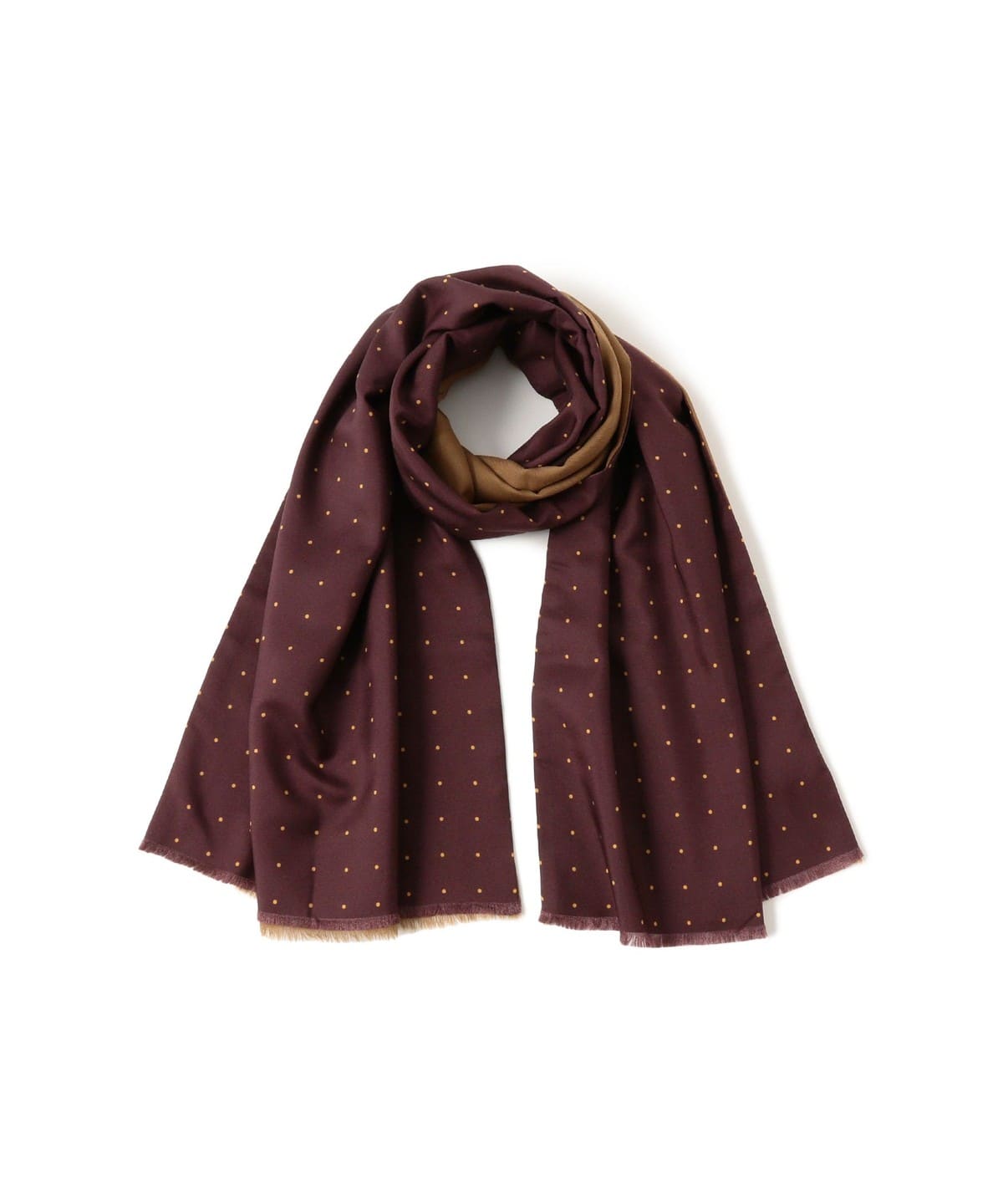 BEAMS F（ビームスF）Seaward & Stearn / シルクxウール リバーシブル