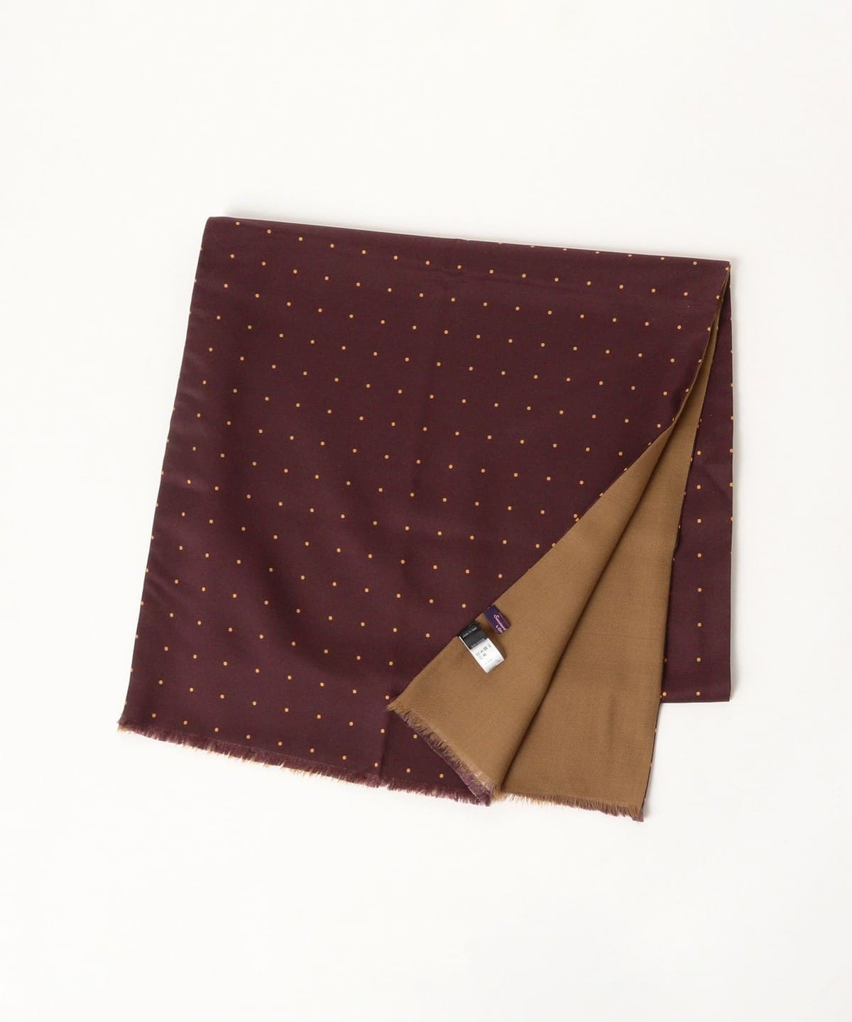 BEAMS F（ビームスF）Seaward & Stearn / シルクxウール リバーシブル
