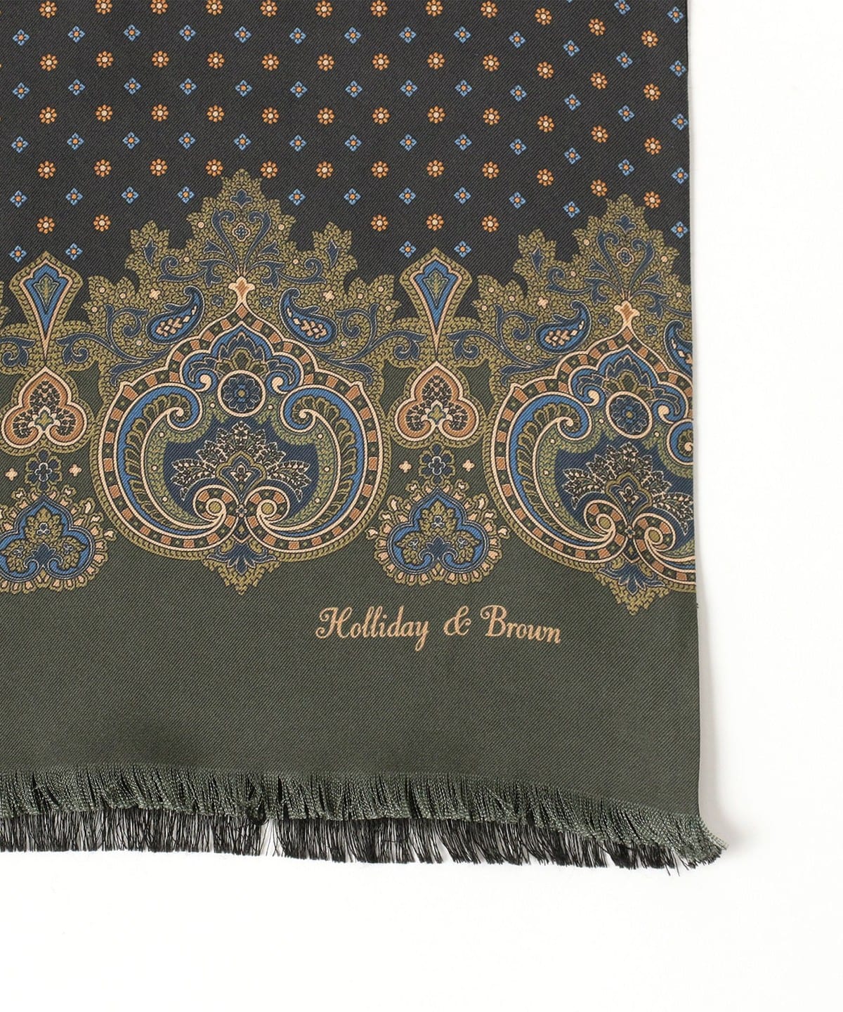 BEAMS F Holliday & Brown / リバーシブル ストール BEAMS F（ビームスF）Holliday & Brown / リバーシブル