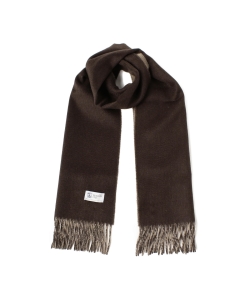 ▲Johnstons / カシミヤ リバーシブル ソリッドマフラー◎