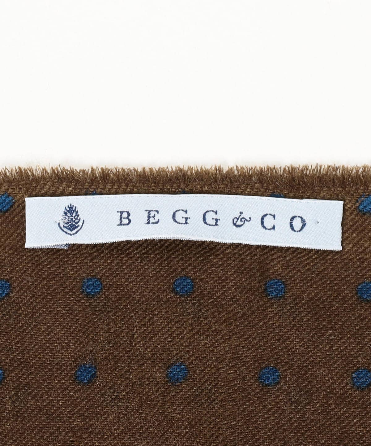BEAMS F（ビームスF）Begg x Co / WISPY HANOVER カシミヤ ドットストール（ファッション雑貨 ストール・スカーフ）通販｜BEAMS